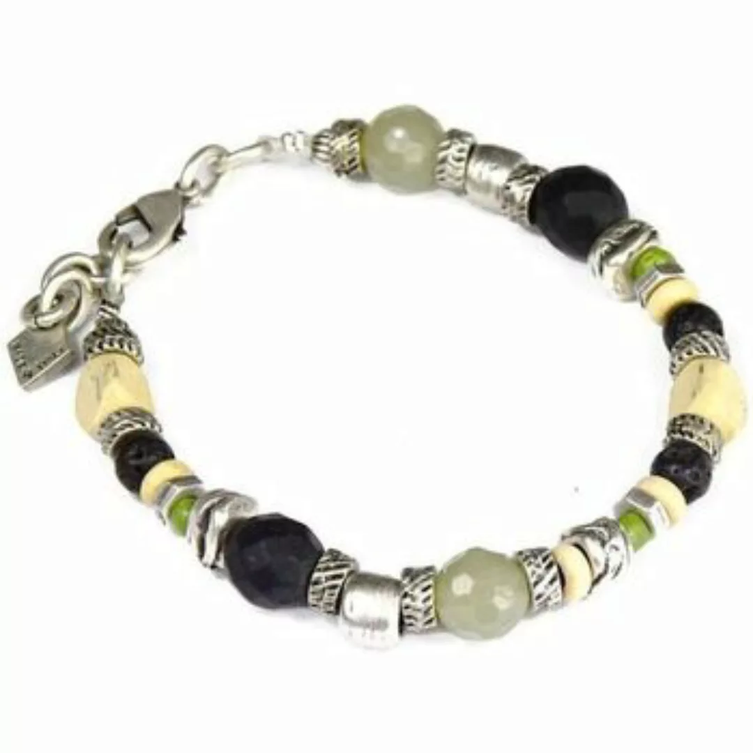 Cryady  Armbänder BR-149 JOPLIN-BLACK/GREEN günstig online kaufen