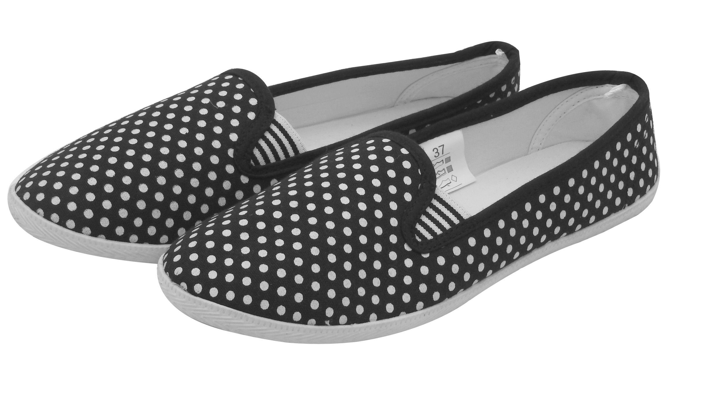 dynamic24 Slipper Damen Canvas Sneaker Slip günstig online kaufen
