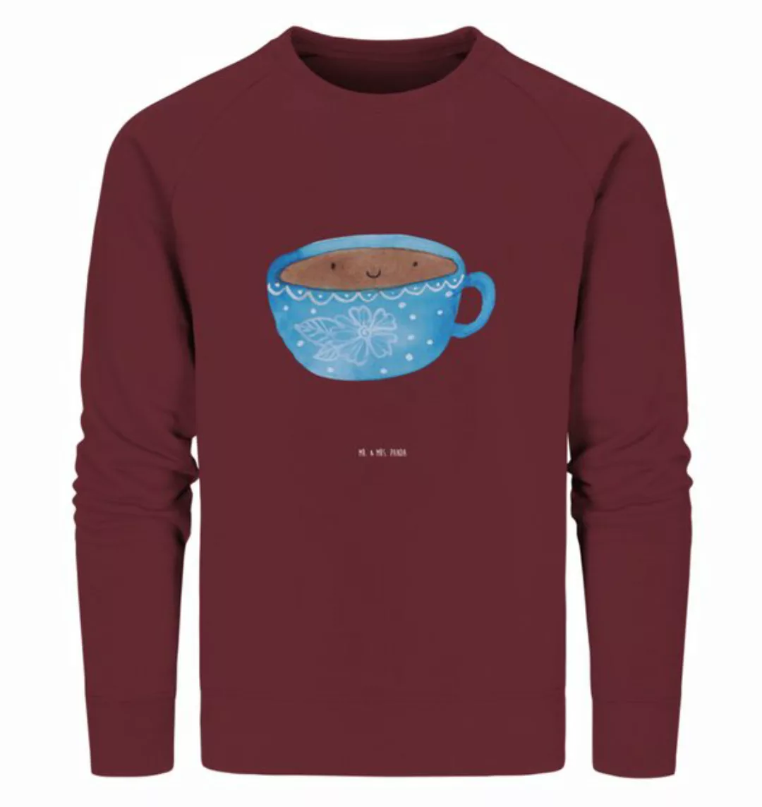 Mr. & Mrs. Panda Longpullover Größe XL Kaffee Tasse - Burgundy - Geschenk, günstig online kaufen