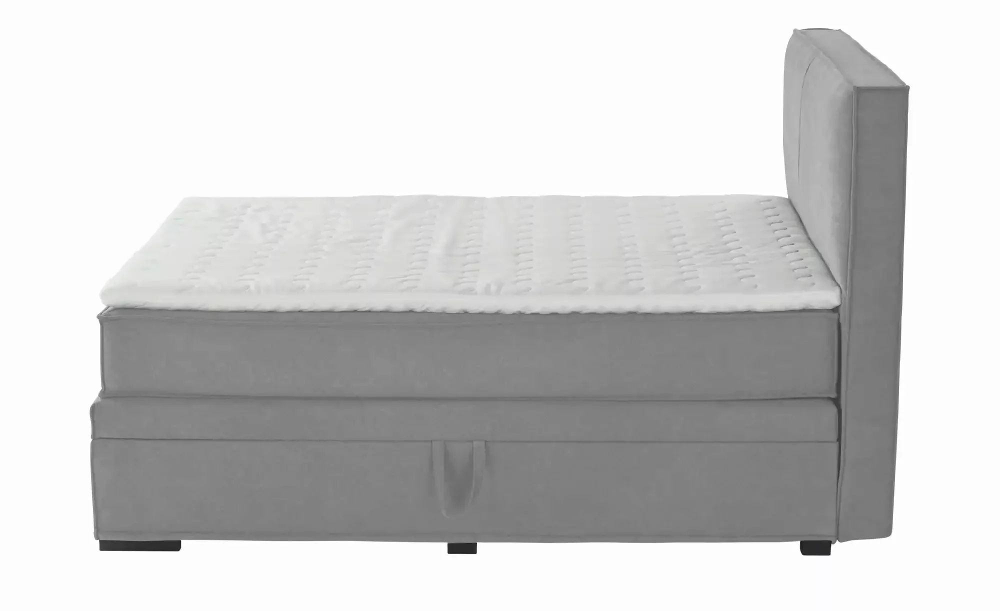 Boxi Boxspringbett mit Bettkasten Boxi Urban ¦ grau ¦ Maße (cm): B: 180 H: günstig online kaufen