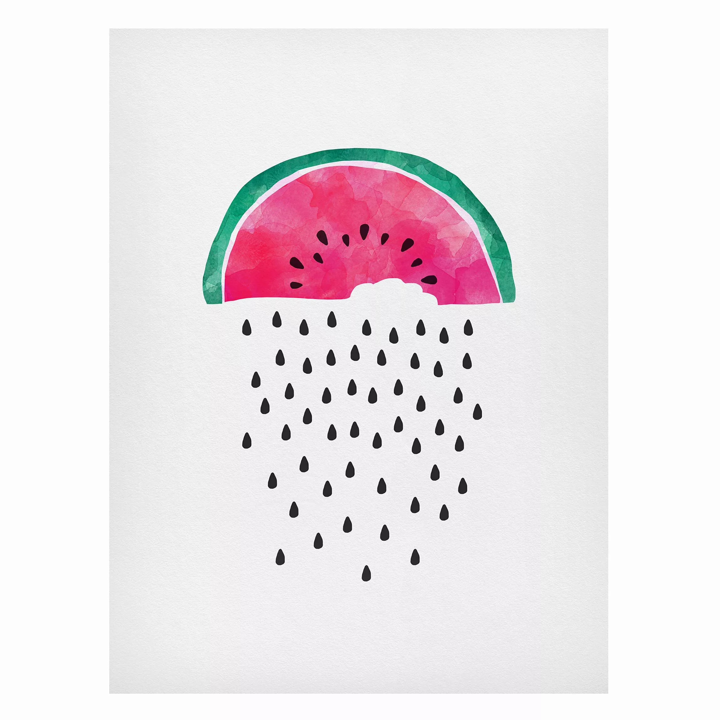 Magnettafel Wassermelonen Regen günstig online kaufen