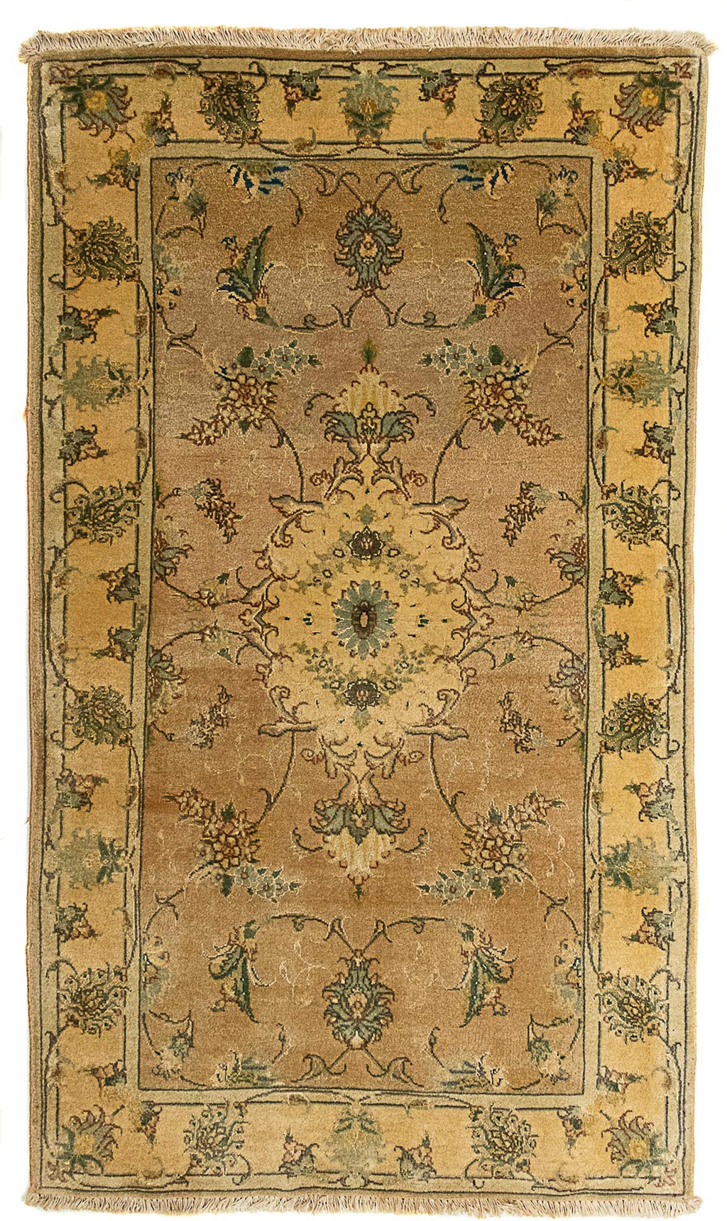 morgenland Orientteppich »Perser - Täbriz - Royal - 122 x 66 cm - hellbraun günstig online kaufen