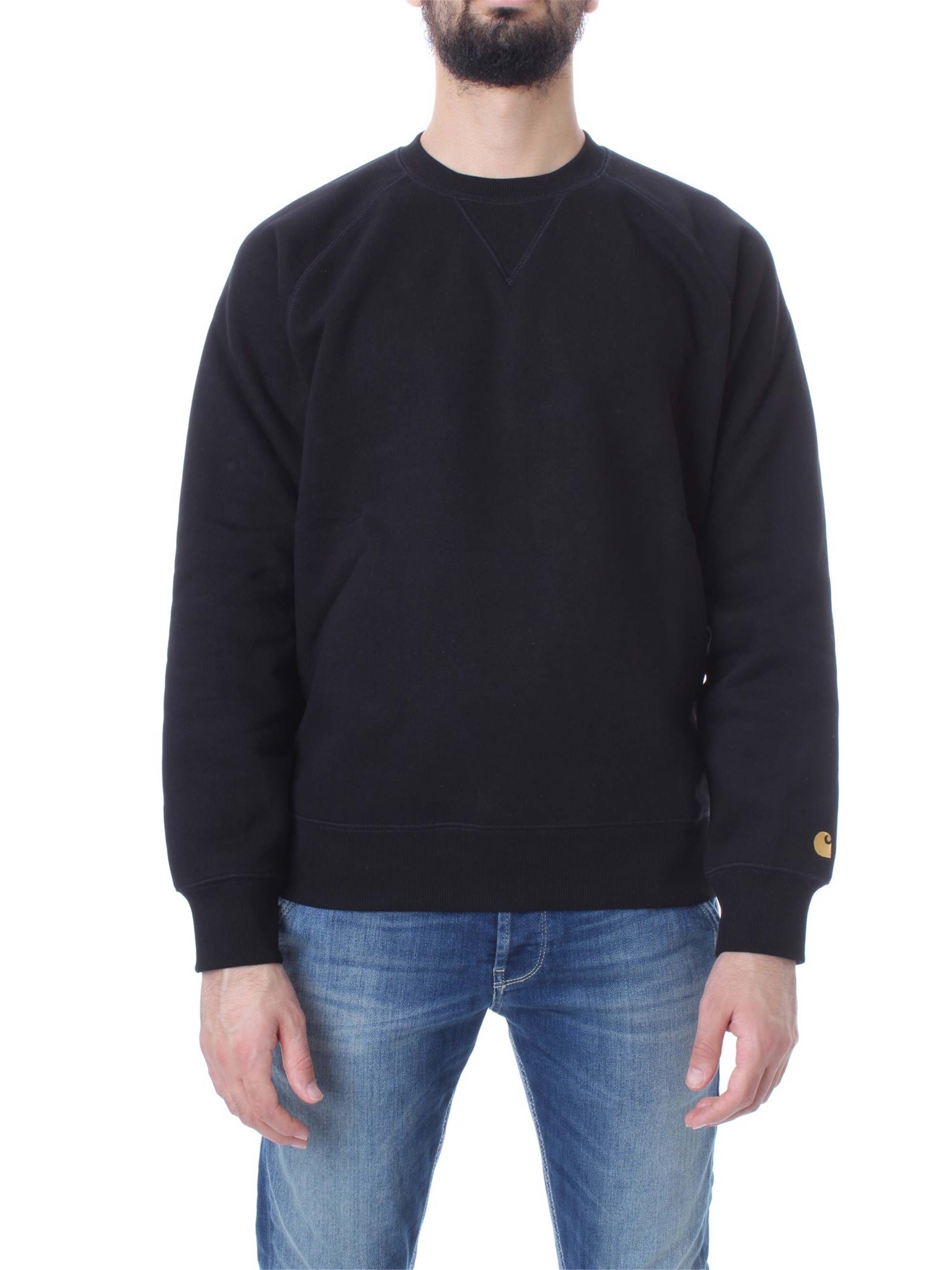 Carhartt WIP – Chase – Sweatshirt in Schwarz günstig online kaufen