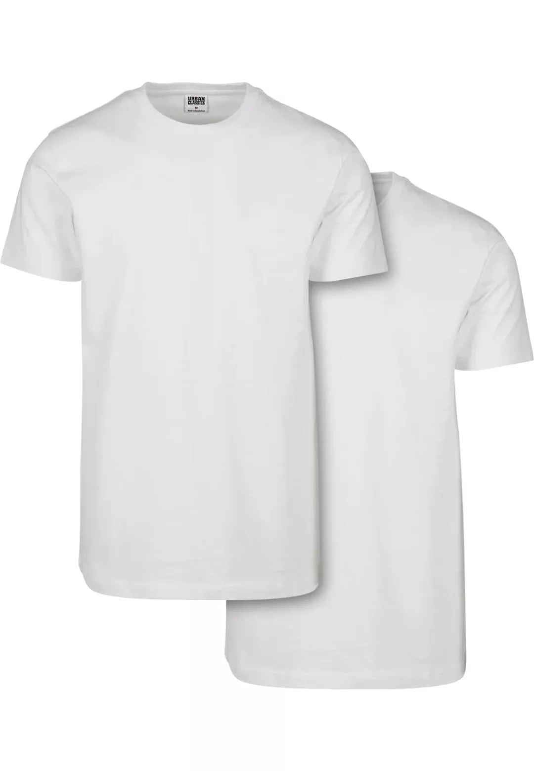 URBAN CLASSICS T-Shirt "Urban Classics Herren Basic Tee 2-Pack" günstig online kaufen