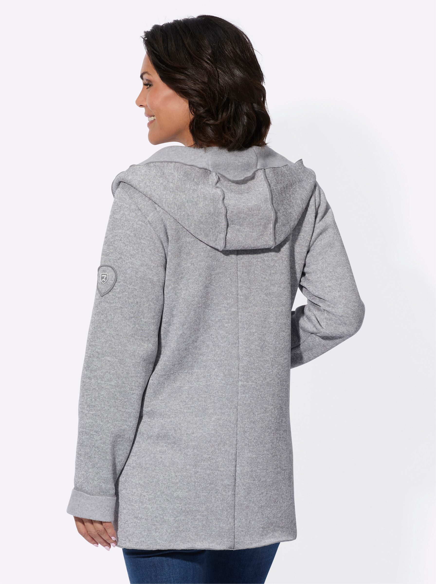 Casual Looks Strickfleecejacke günstig online kaufen