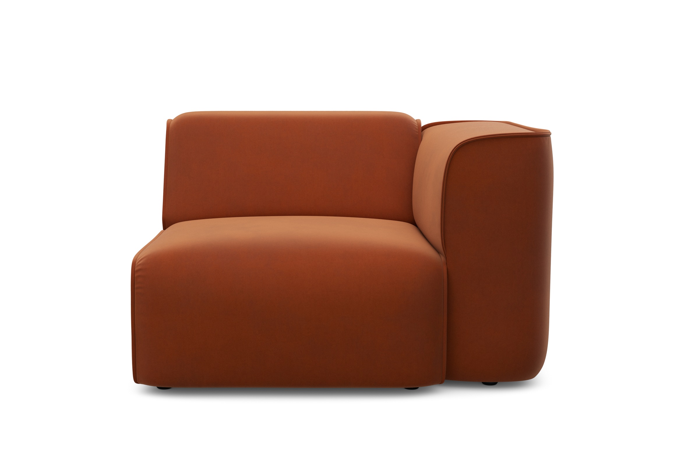 RAUM.ID Sessel "Merid Sofa-Eckelement, Maße B/T/H: 109/97/46 cm", als Modul günstig online kaufen