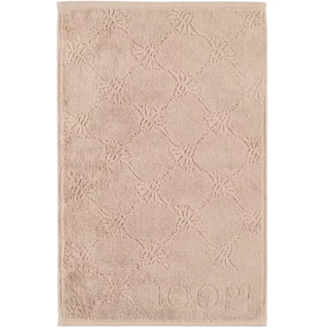 JOOP Uni Cornflower 1670 - Farbe: sand - 375 - Gästetuch 30x50 cm günstig online kaufen