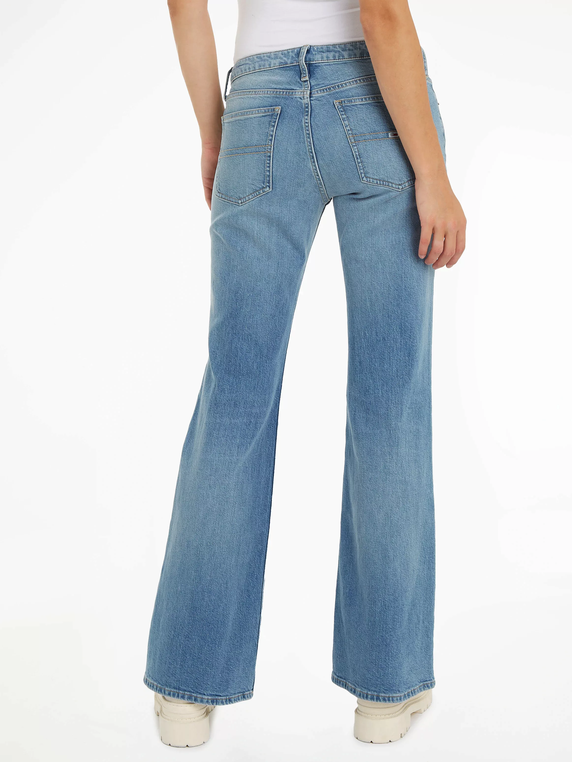 Tommy Jeans Bequeme Jeans, mit Ledermarkenlabel günstig online kaufen