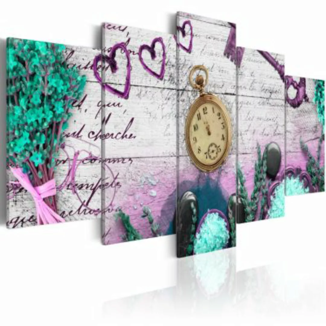 artgeist Wandbild Amethyst composition mehrfarbig Gr. 200 x 100 günstig online kaufen