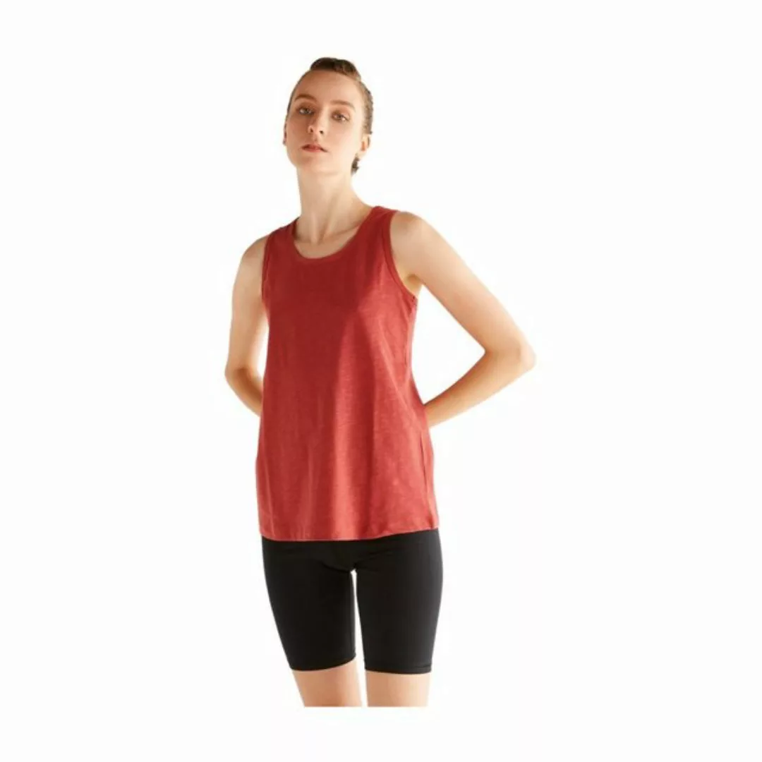 Leela COTTON Trägertop Leela Cotton Damen Flammé Top reine Bio-Baumwolle günstig online kaufen