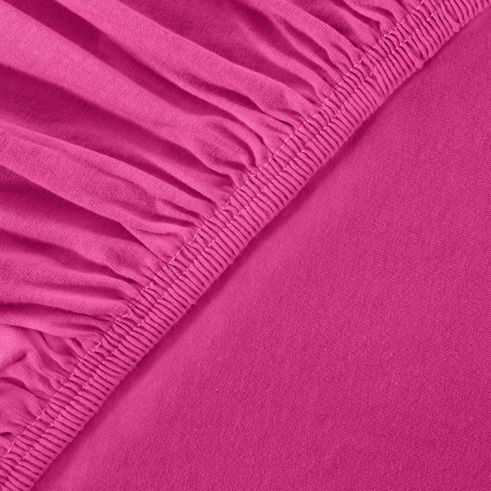 leevitex® Spannbettlaken Spannbettlaken Classic Jersey, Gummizug: günstig online kaufen