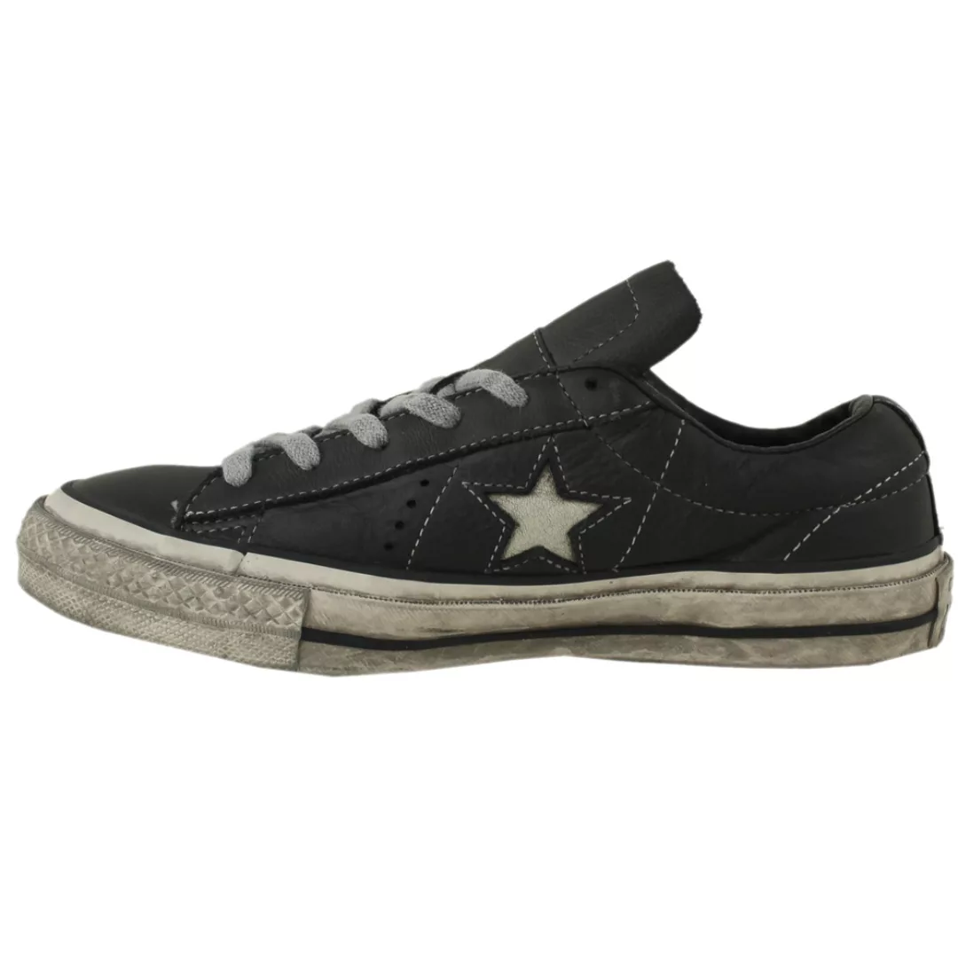 Converse Chuck Taylor All Star ONE Vintage Leather Unisex-Sneake Black günstig online kaufen