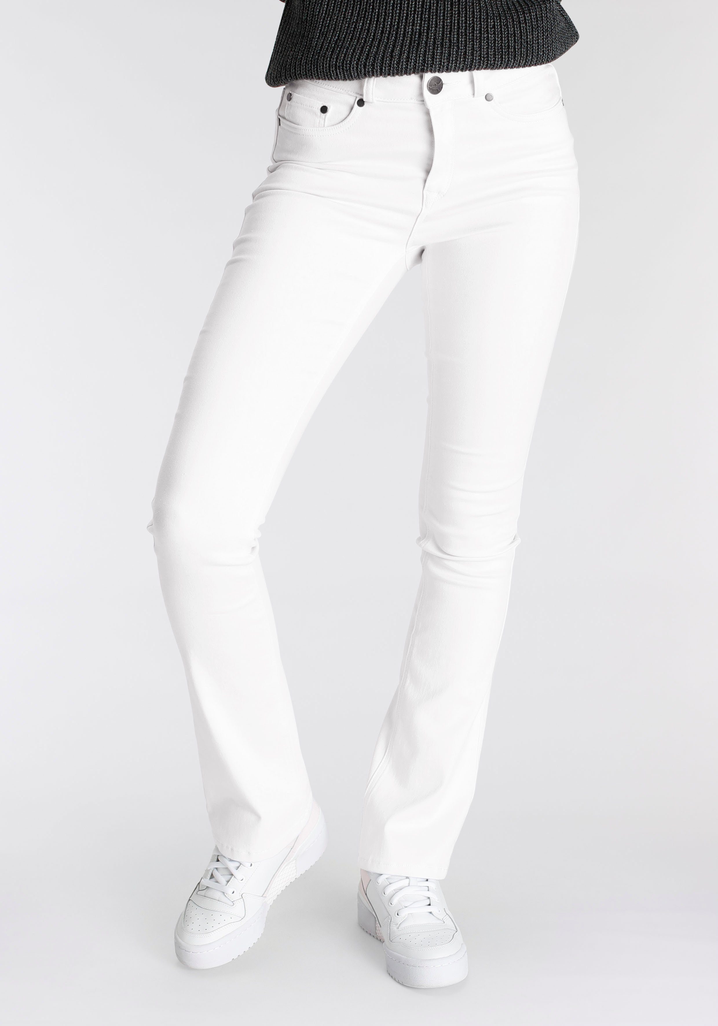 Arizona Bootcut-Jeans Ultra Soft elastische Passform, günstig online kaufen