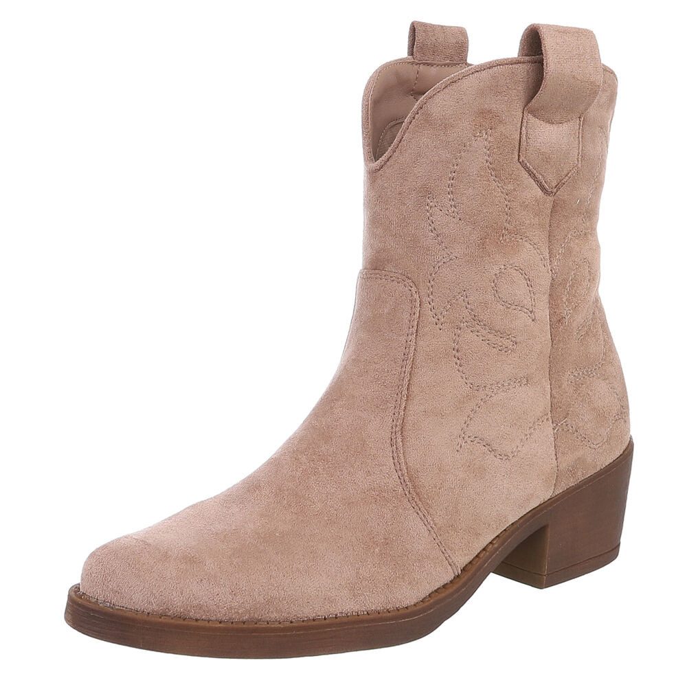 Ital-Design Elegante Cowboy-Stiefel aus Kunstleder mit günstig online kaufen