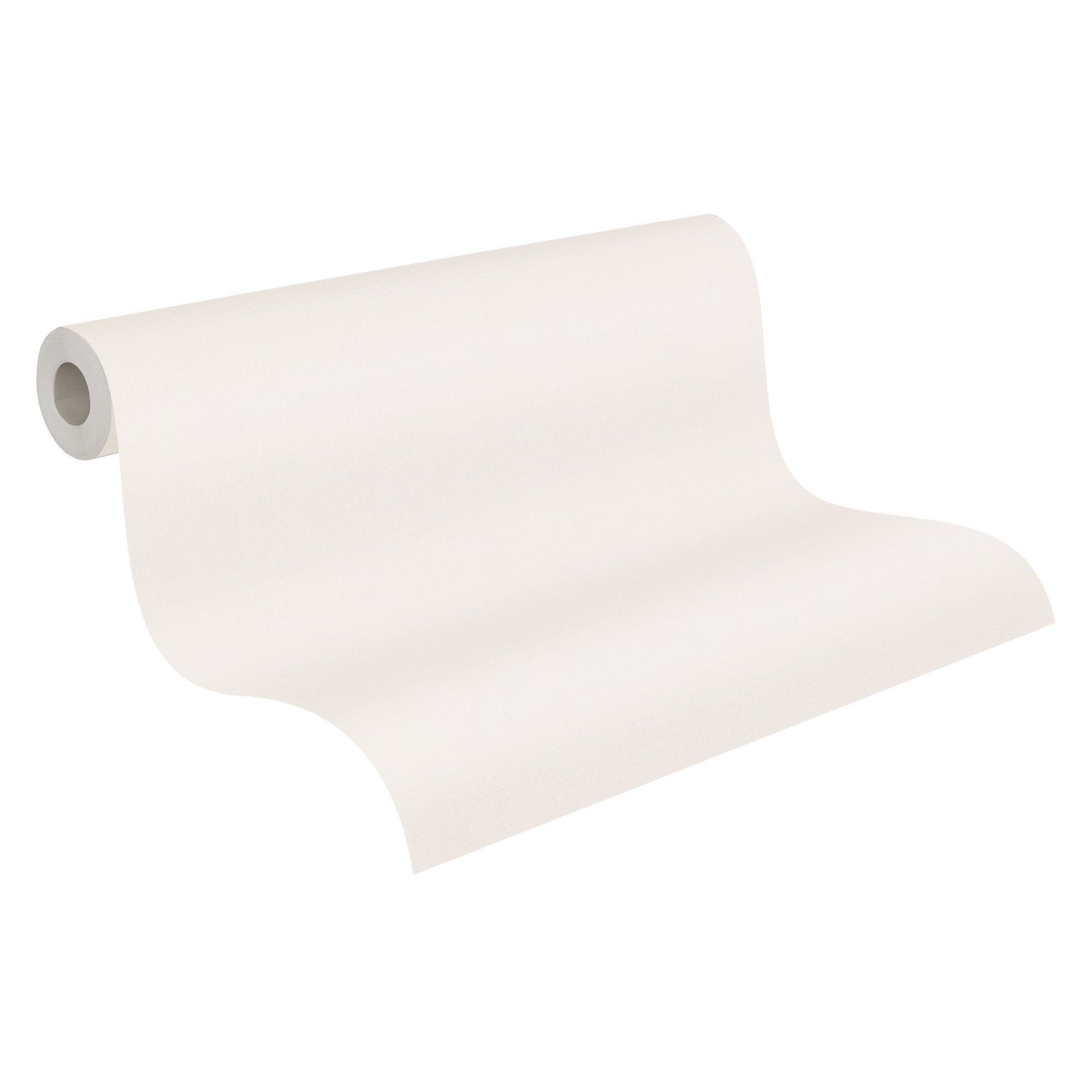 Bricoflor Uni Tapete in Creme Beige im Landhausstil Einfarbige Vliestapete günstig online kaufen