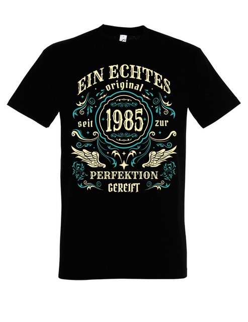 Youth Designz Print-Shirt Herren T-shirt Vintage 1975/1985 Geburtstag Gesch günstig online kaufen