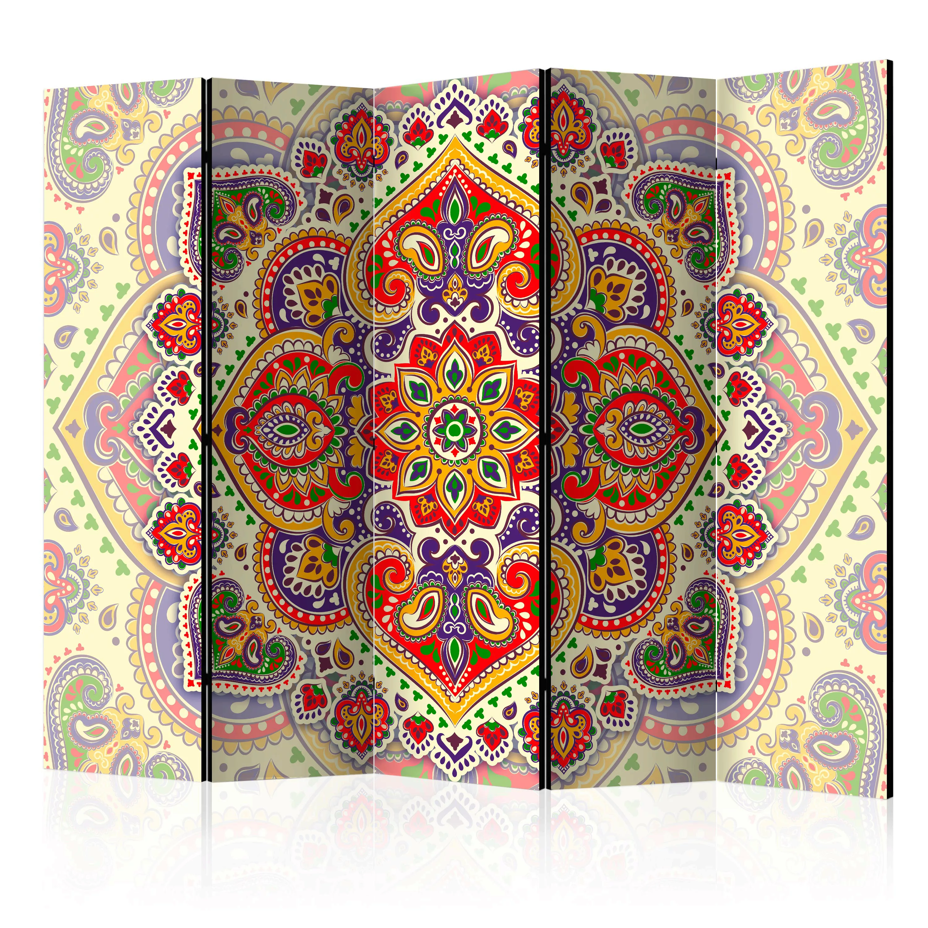 5-teiliges Paravent - Unusual Exoticism Ii [room Dividers] günstig online kaufen