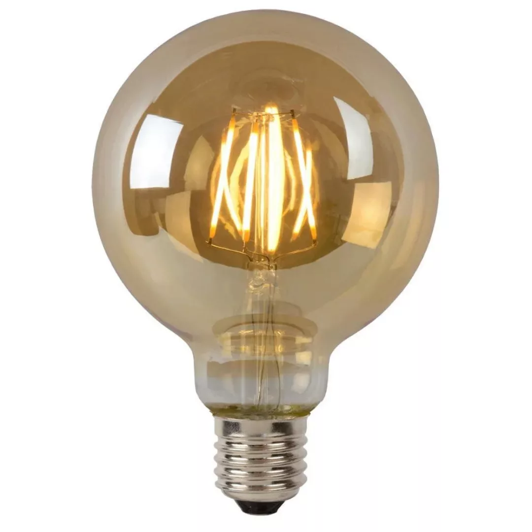 LED Leuchtmittel E27 Globe - G95 in Amber 5W 600lm 1er-Pack günstig online kaufen