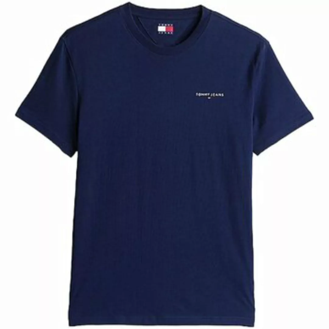 Tommy Jeans T-Shirt "TJM SLIM LINEAR CHEST SS TEE EXT", mit Logodruck günstig online kaufen