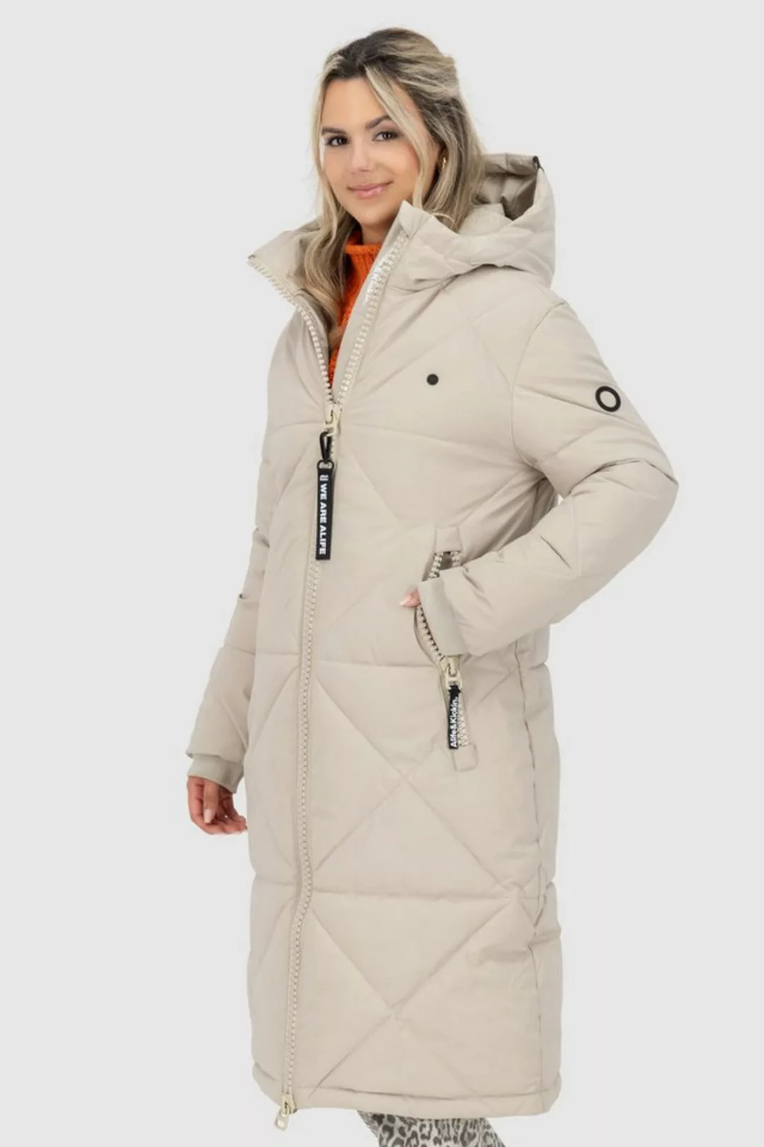 Alife & Kickin Wintermantel EnyaAK A Puffer Coat pumice günstig online kaufen