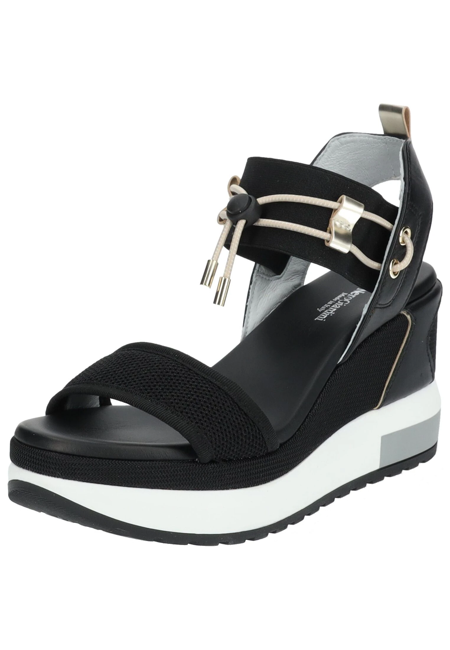 Nero Giardini Keilsandalette "Nero Giardini Sandalen Leder/Textil" günstig online kaufen