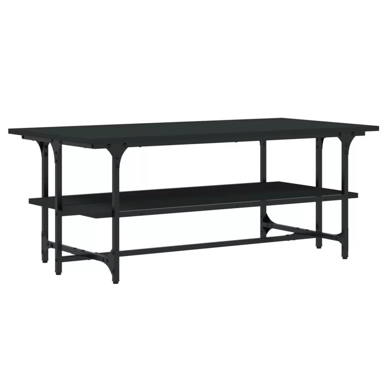 vidaXL Couchtisch Schwarz 100x50x40 cm Holzwerkstoff Modell 3 günstig online kaufen