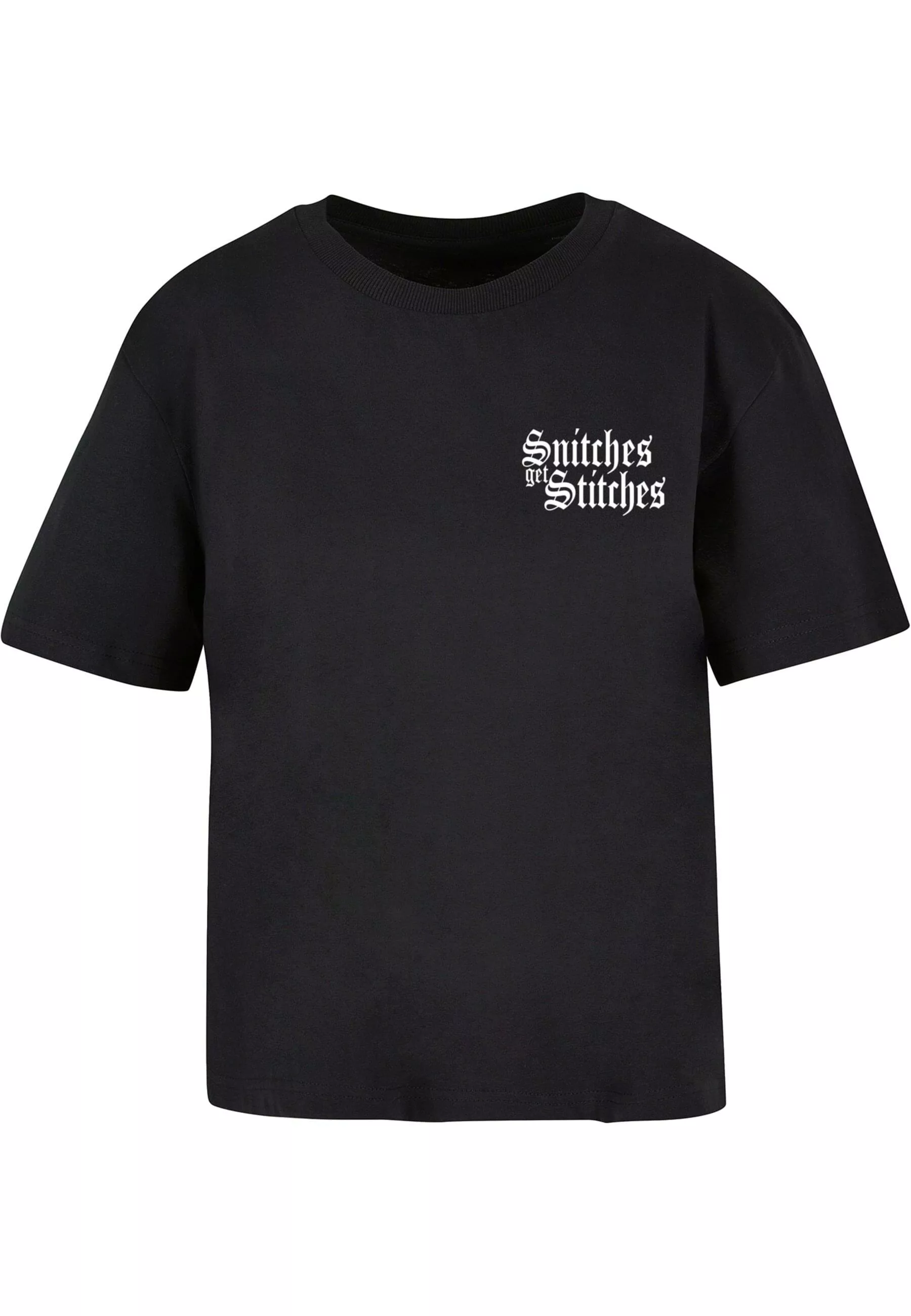 Miss Tee T-Shirt "Miss Tee Damen Snitches Get Stitches Tee", (1 tlg.) günstig online kaufen
