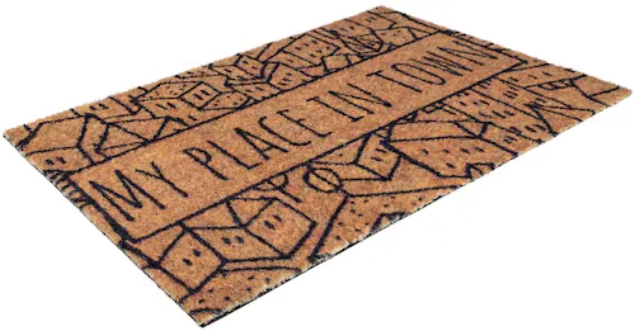 Primaflor-Ideen in Textil Fußmatte »Schmutzfangmatte COUNTRY, Place in Town günstig online kaufen