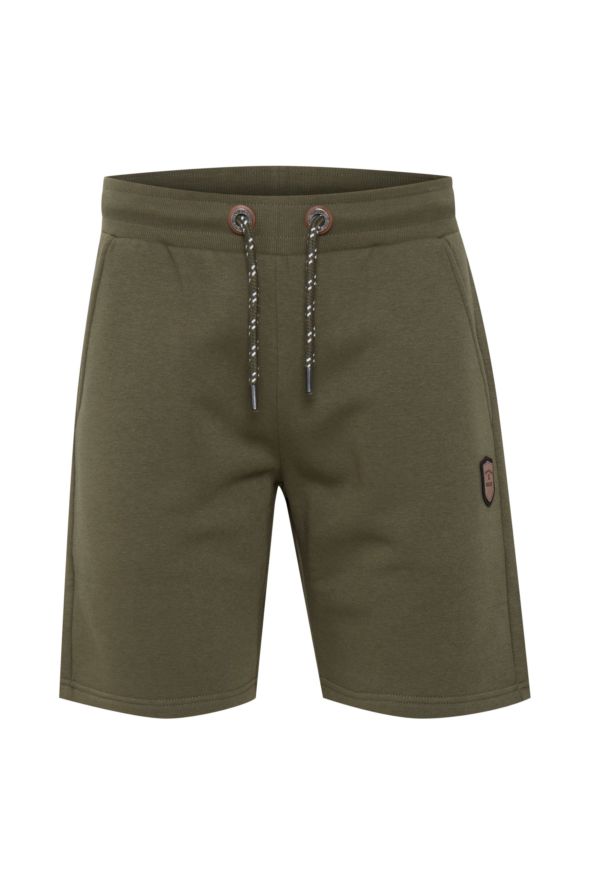 Indicode Sweatshorts IDKultop Sweatshorts mit Lederapplikationen günstig online kaufen