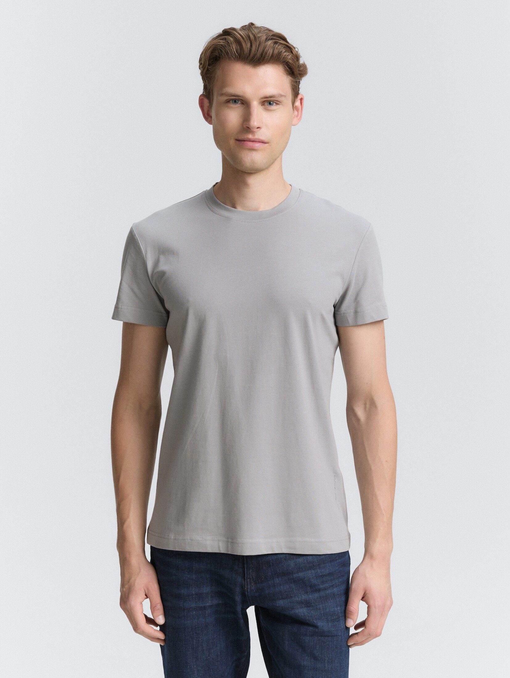 TOM TAILOR T-Shirt Slim Fit T-Shirt günstig online kaufen