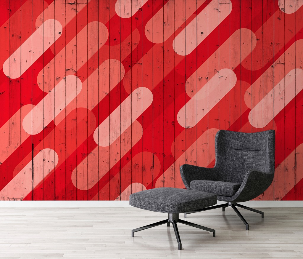 Architects Paper Fototapete »Atelier 47 Pill Pattern 2«, Holz, Vlies, Wand, günstig online kaufen