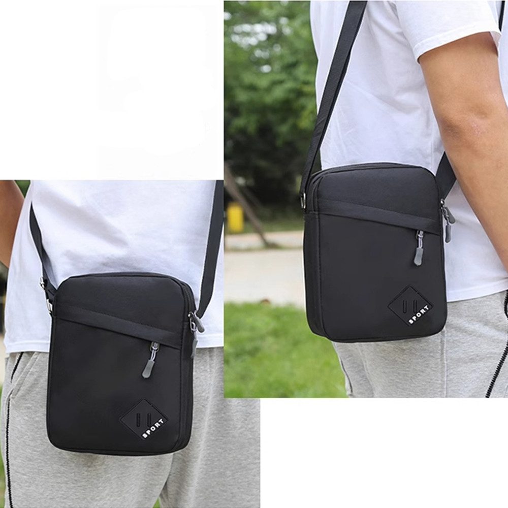 Coonoor Umhängetasche Zweischichtige Schultertasche für Herren, günstig online kaufen
