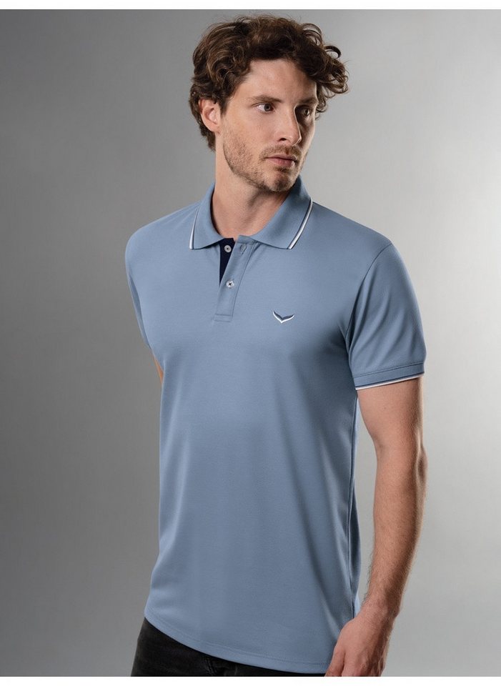 Trigema Poloshirt TRIGEMA Slim Fit Polohemd (1-tlg) günstig online kaufen