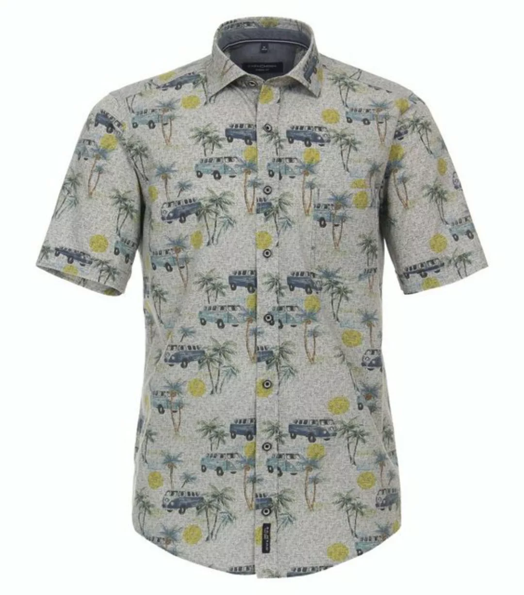 CASAMODA Kurzarmhemd anthrazit (1-tlg., keine Angabe) günstig online kaufen