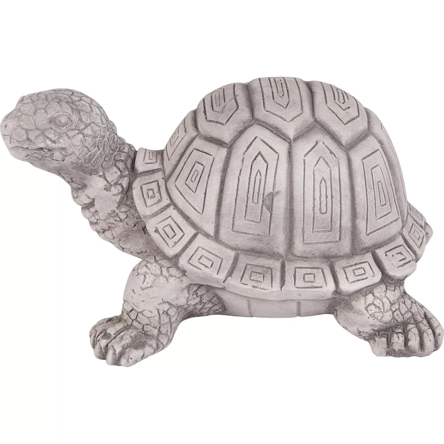 Gartenfigur Schildkröte 17 cm Weiß günstig online kaufen
