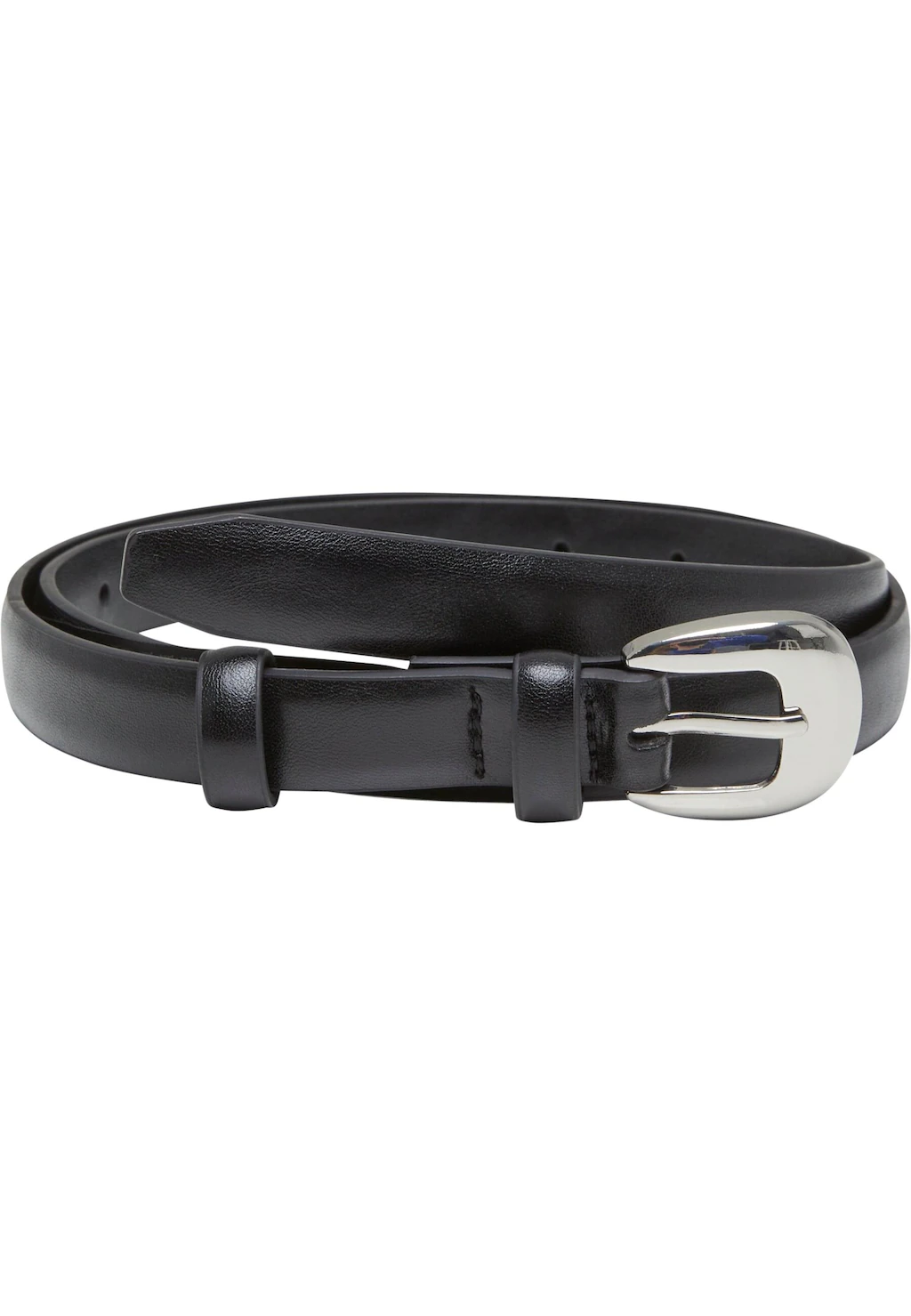 URBAN CLASSICS Synthetikgürtel "Urban Classics Chunky Buckle Slim Belt" günstig online kaufen