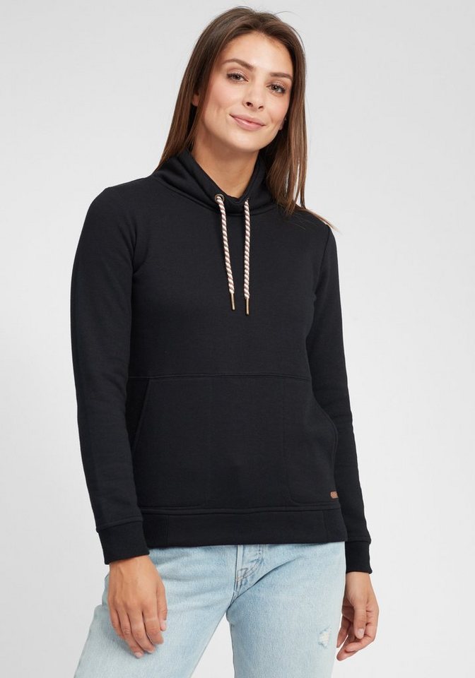 OXMO Hoodie OXVimpa Sweatpullover mit Tube-Kragen und kontrastreichem Korde günstig online kaufen