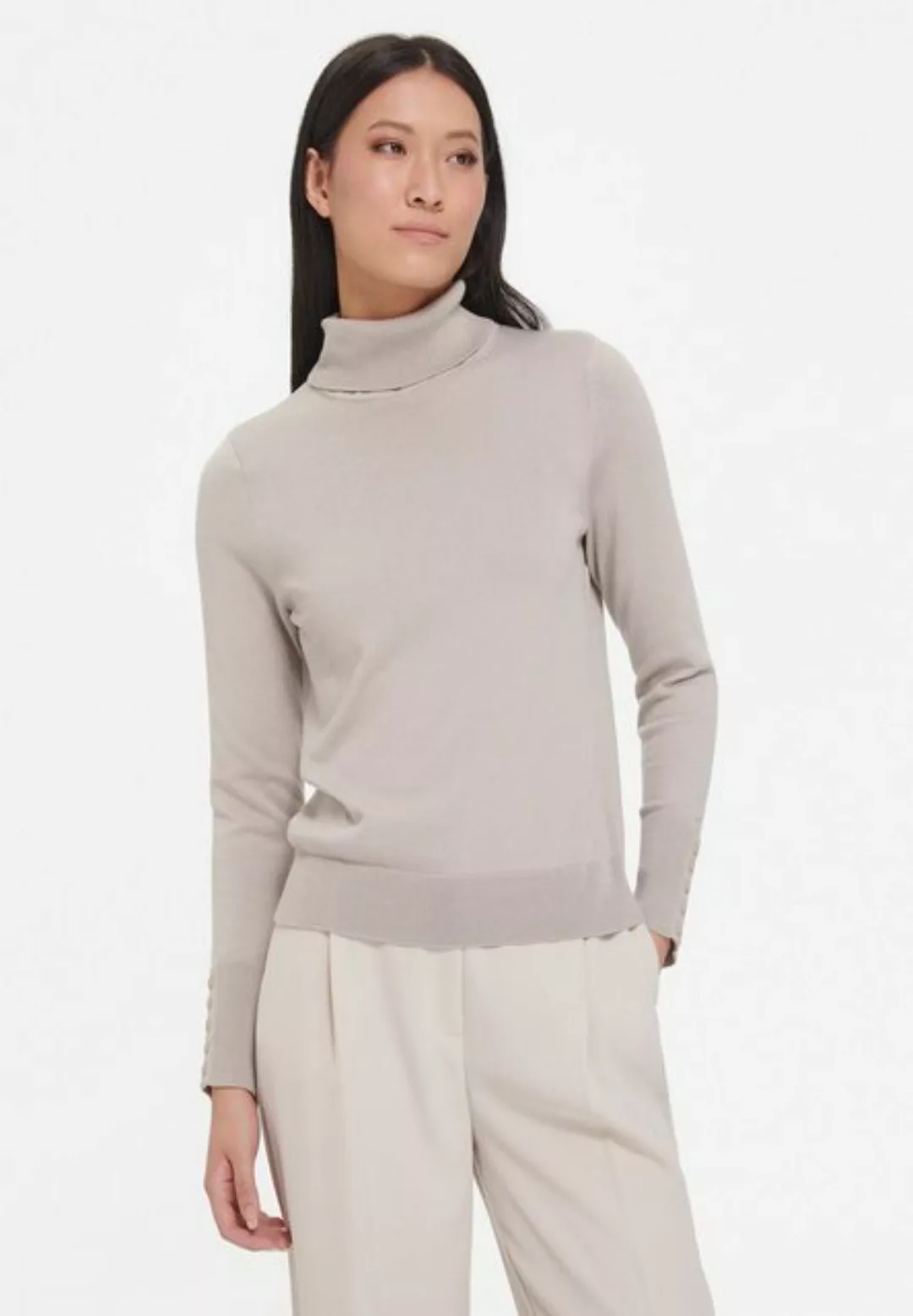 Rollkragen-Pullover aus 100% SUPIMA®-Baumwolle günstig online kaufen