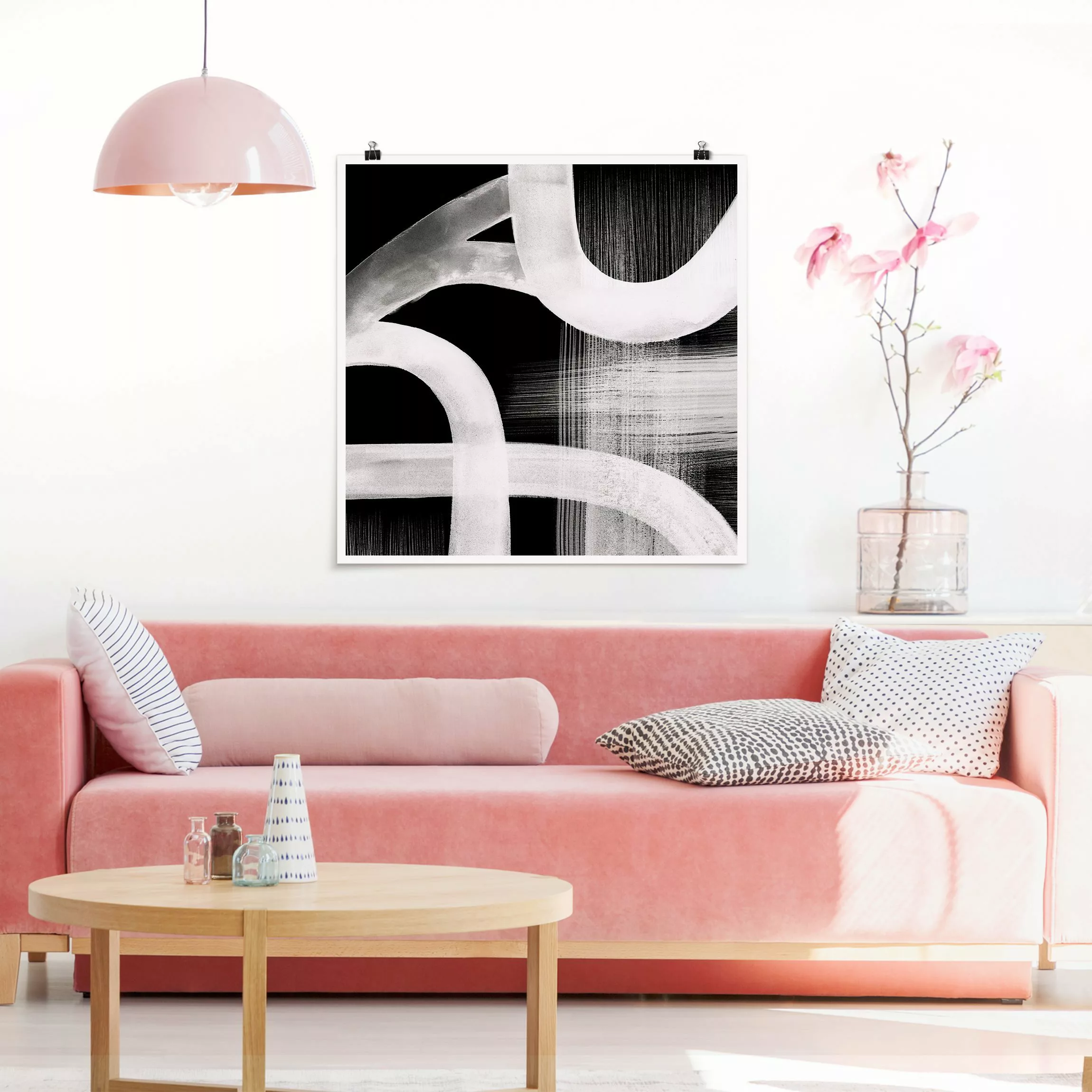 Poster Aquarellstraßen günstig online kaufen