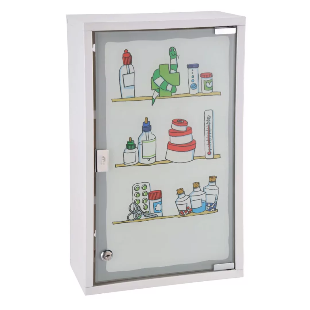 Hi Medizinschrank 30 X 15 X 50 Cm Edelstahl günstig online kaufen