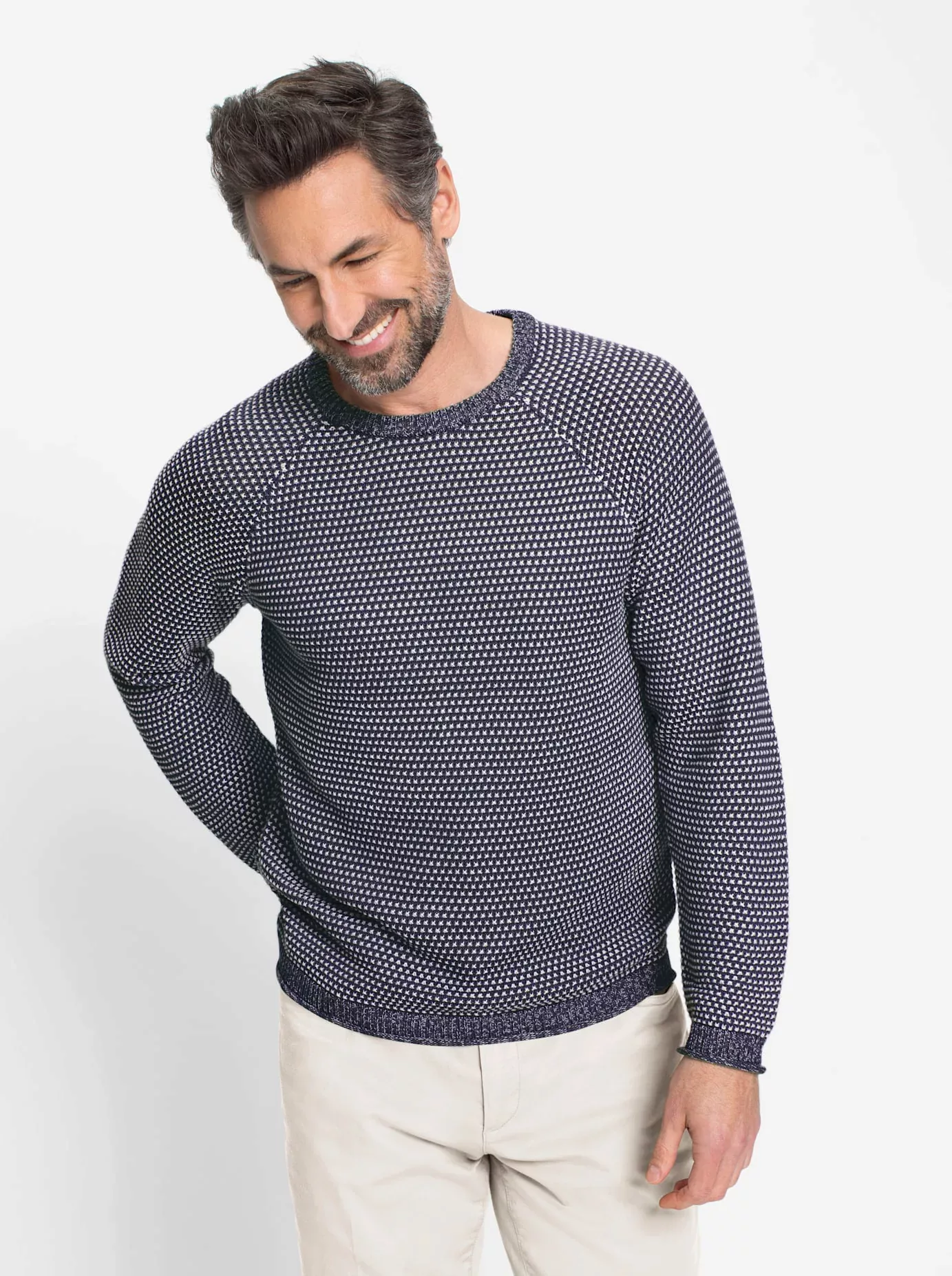 Marco Donati Rundhalspullover "Pullover" günstig online kaufen