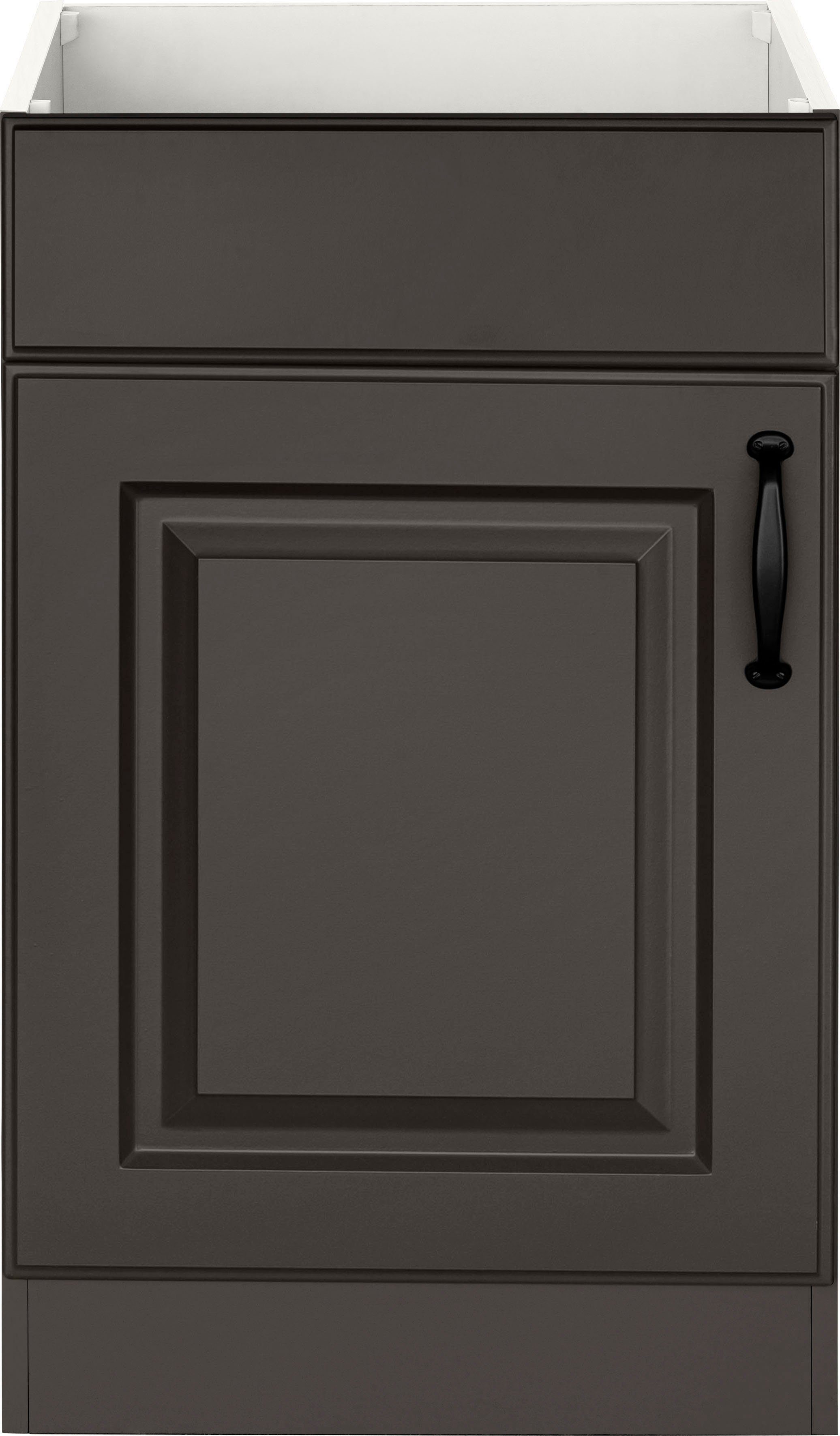 wiho Küchen Spülenschrank "Erla", 50 cm breit mit Kassettenfront, ohne Arbe günstig online kaufen