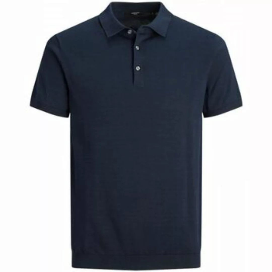 Jack & Jones  T-Shirts & Poloshirts 12136090 BLAIGOR-NEW NAVY günstig online kaufen