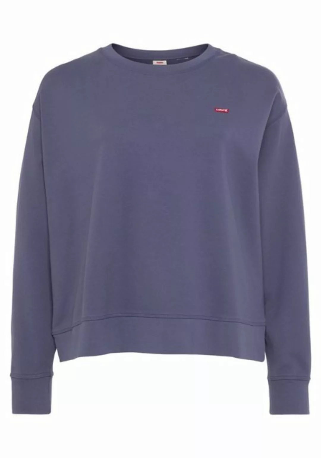 Levi's® Plus Sweatshirt Standard Crew mit kleiner Logostickerei günstig online kaufen