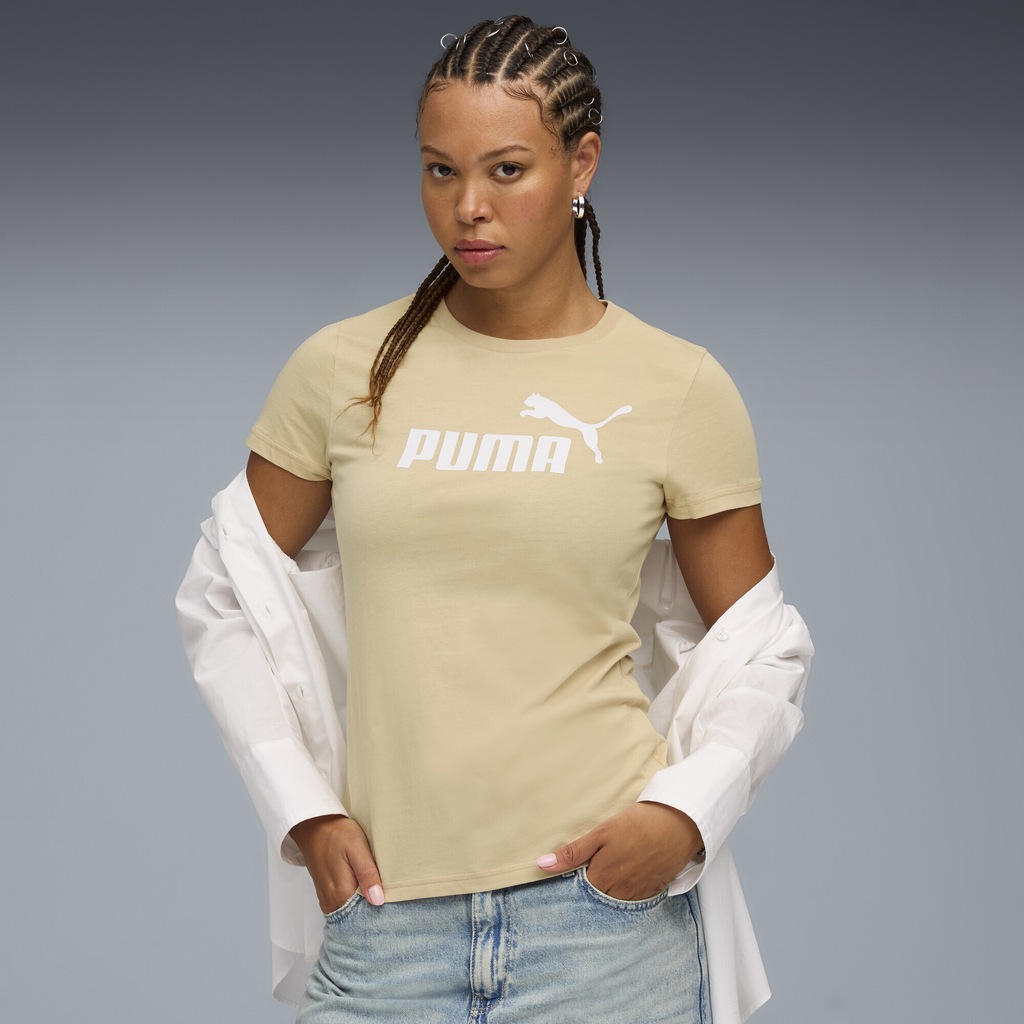 PUMA T-Shirt "ESS No. 1 Logo T-Shirt Damen" günstig online kaufen
