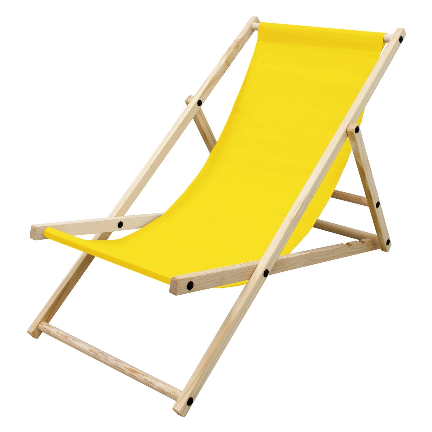 ECD Germany Gartenliege Holz Beachstuhl klappbarer günstig online kaufen