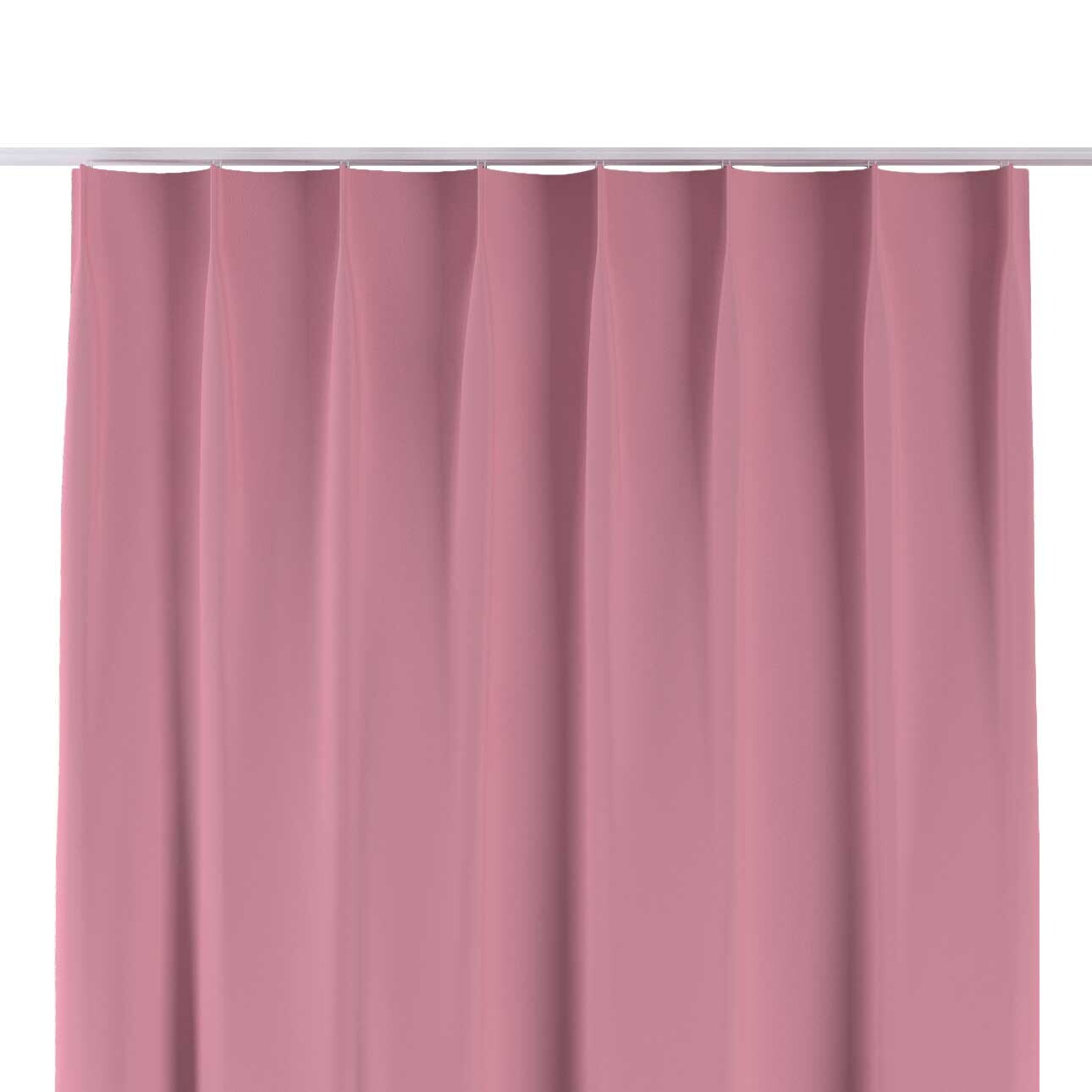Vorhang mit flämischen 1-er Falten, rosa, Blackout (verdunkelnd) (269-92) günstig online kaufen