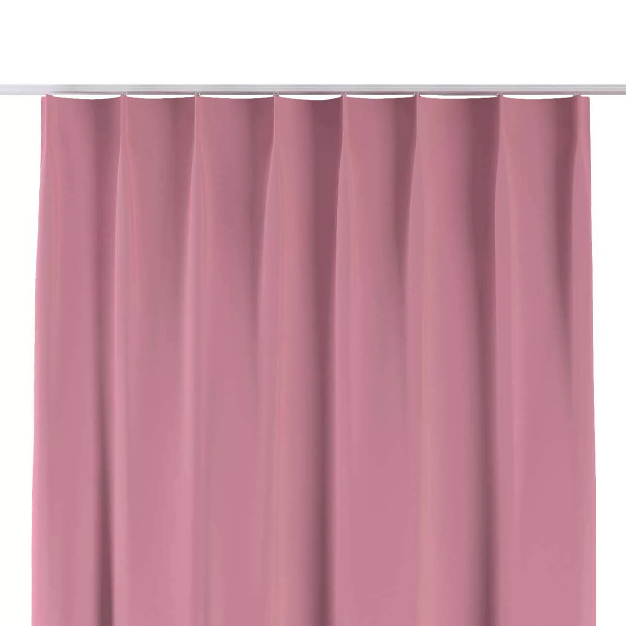 Vorhang mit flämischen 1-er Falten, rosa, Dimout 145 cm (269-92) günstig online kaufen