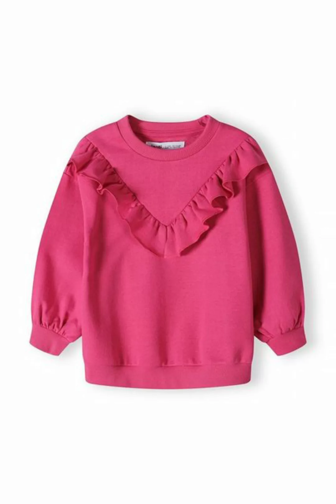MINOTI Sweatshirt Sweatshirt mit Rüschen (1y-8y) günstig online kaufen
