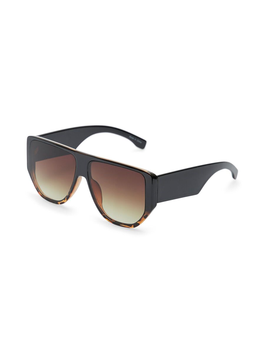 VILA Quadratische Sonnenbrille Damen Schwarz günstig online kaufen